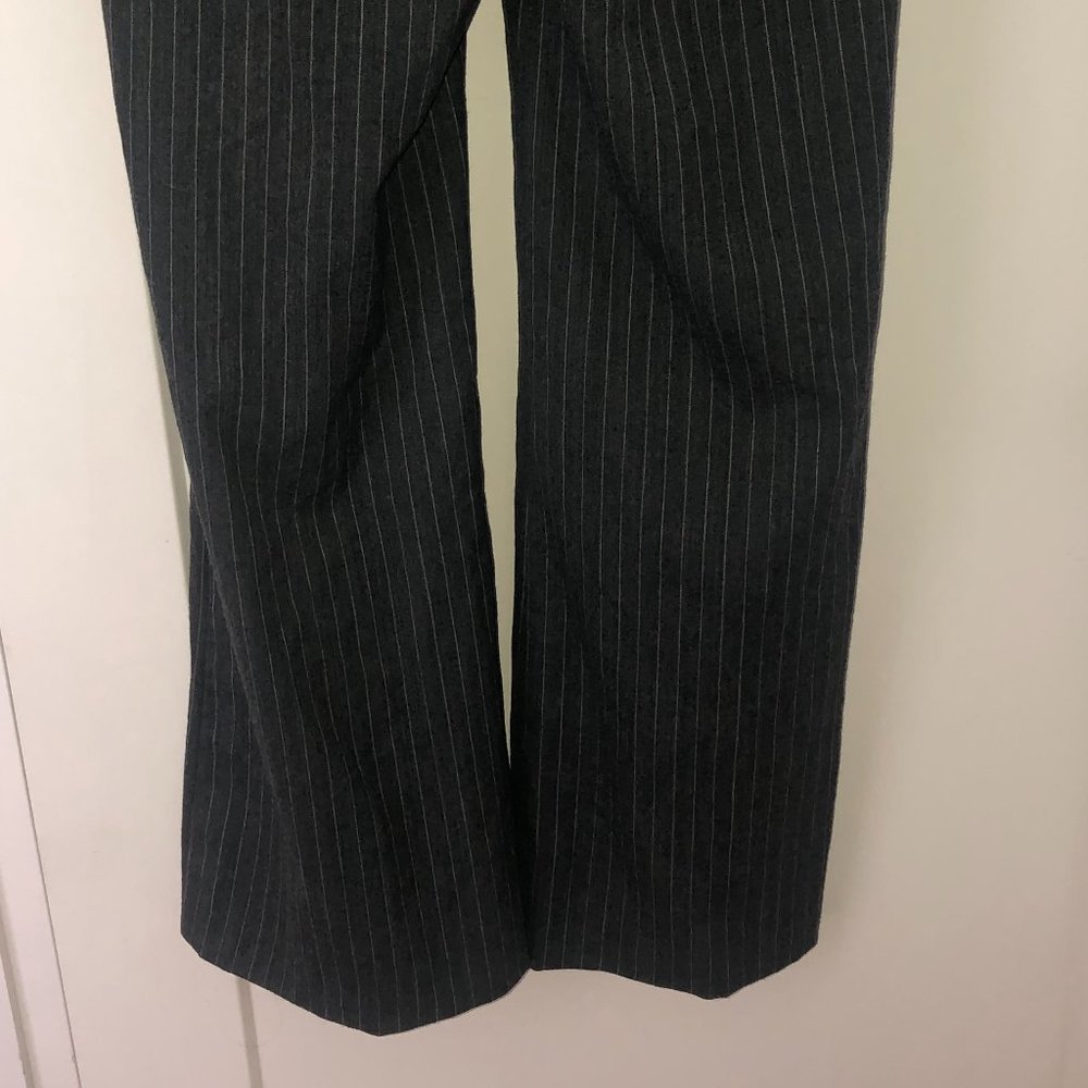 Express Editor Wide Leg Lined Wool Blend Pants Sz… - image 8